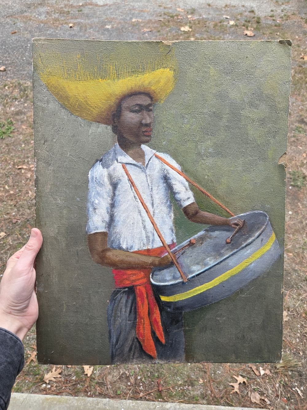 Vintage R.R. Collins "Calypso" Painting
